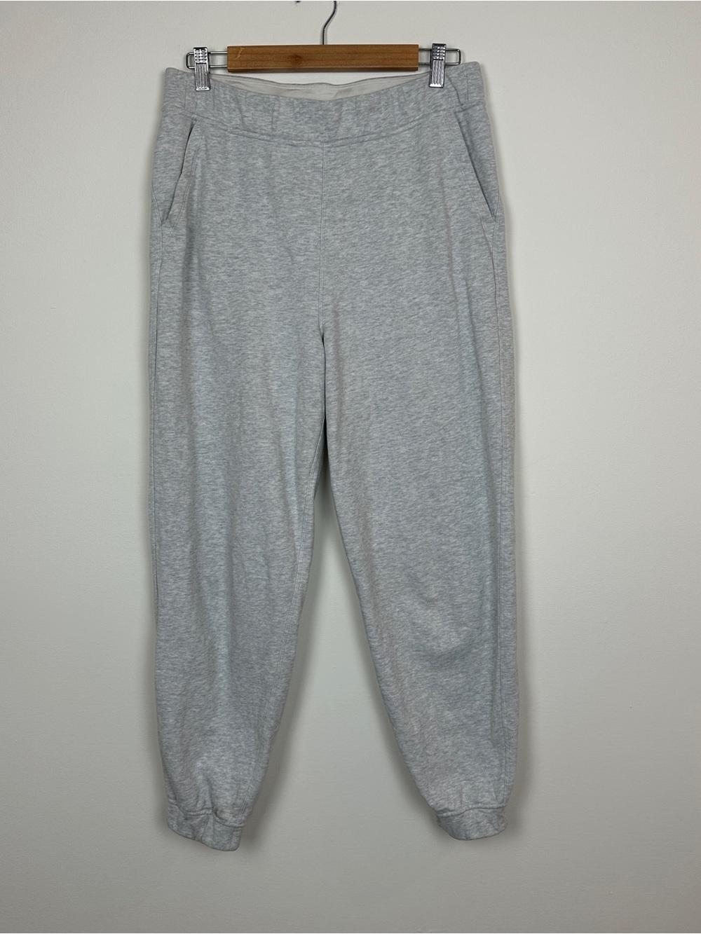 Lululemon Scuba High-Rise Jogger Heathered Charcoal Grey Size 8
